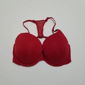 Victoria's Secret Perfect Shape Bra Red Size 34DD